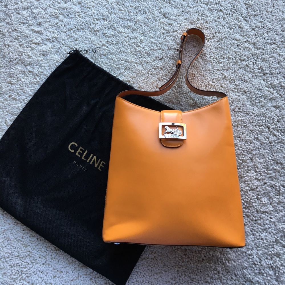 Celine Handbag.   Orange